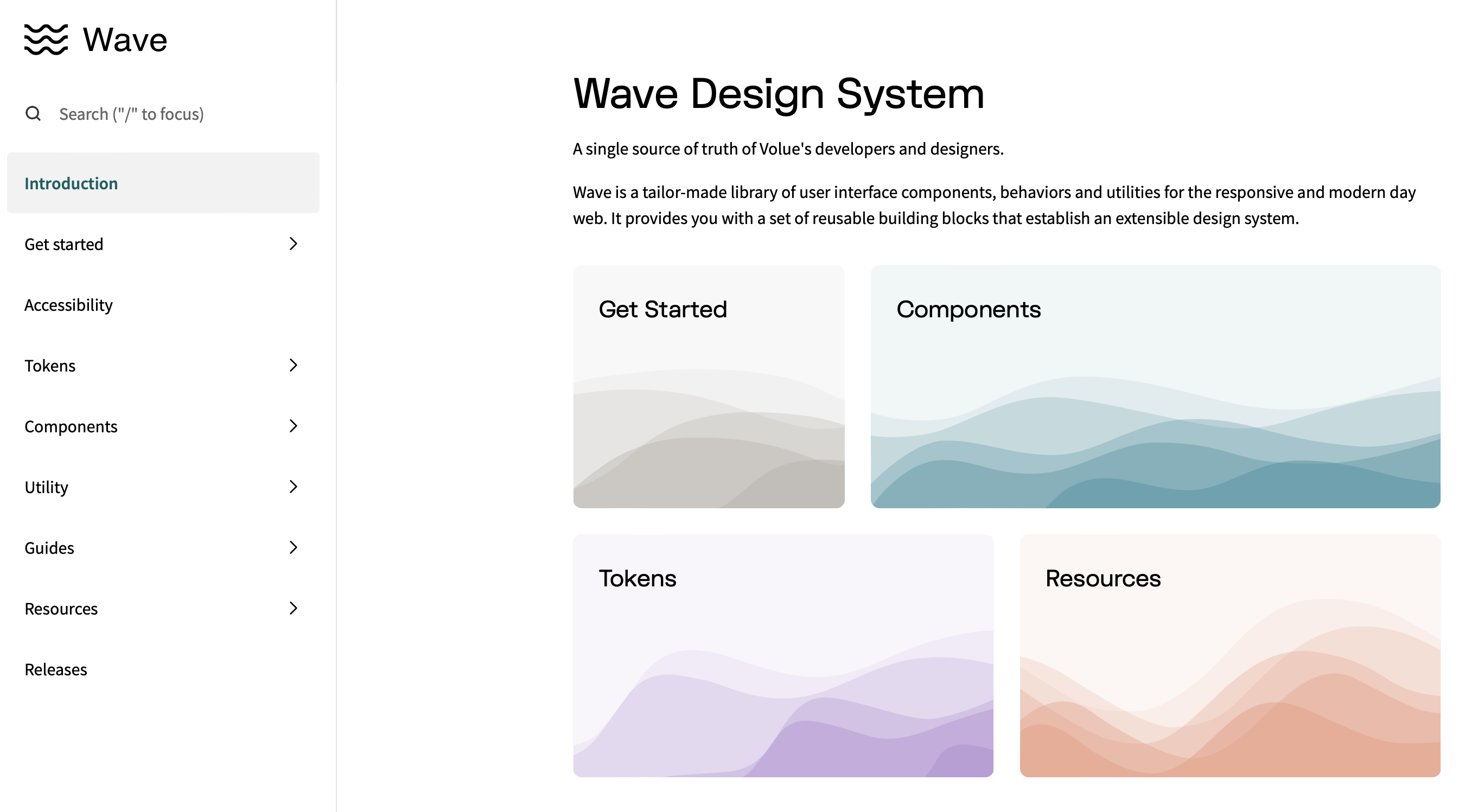 Wave Design System alignment Wave Design System alignment